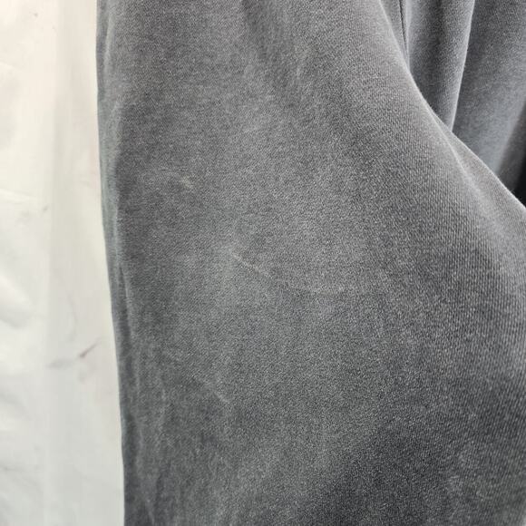 Anthropologie Sweatpants Womens XS Gray Wide Leg Burn Out Slit Daily Practice - Picture 10 of 13